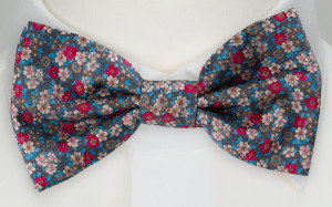 FIORISPOSTA Grey bow tie