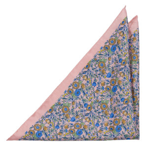 GEMMAGIA Blush pink pocket square