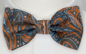 PRINCIPESCO Orange bow tie