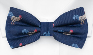 ADOODLEDOO BLUE bow tie