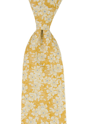 AFFECTIONATE YELLOW tie