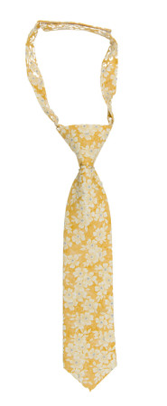 AFFECTIONATE YELLOW boy's tie small pre-tied