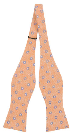 AGOGO ORANGE self-tie bow tie