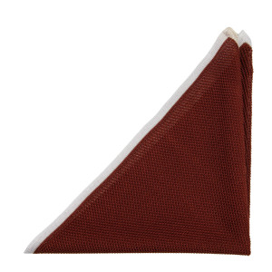 ALLURING COPPER pocket square