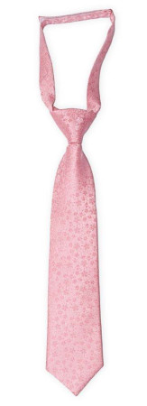AUGURI Pale pink boy's tie small pre-tied