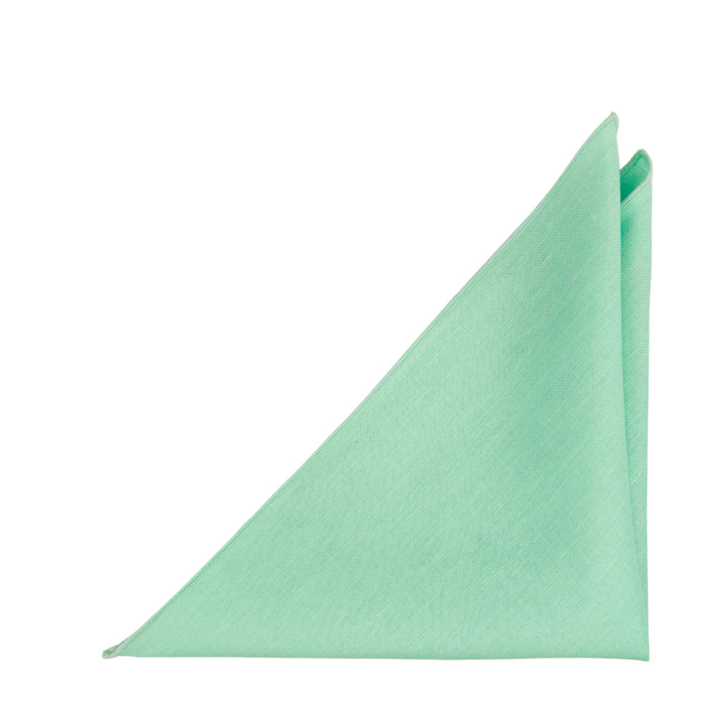 BASKETVEIL MINT pocket square