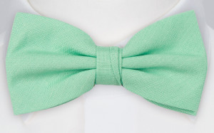 BASKETVEIL MINT bow tie
