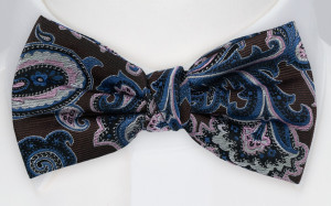 BOFFOLA BROWN bow tie