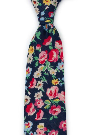 BROMANCER DARK NAVY tie