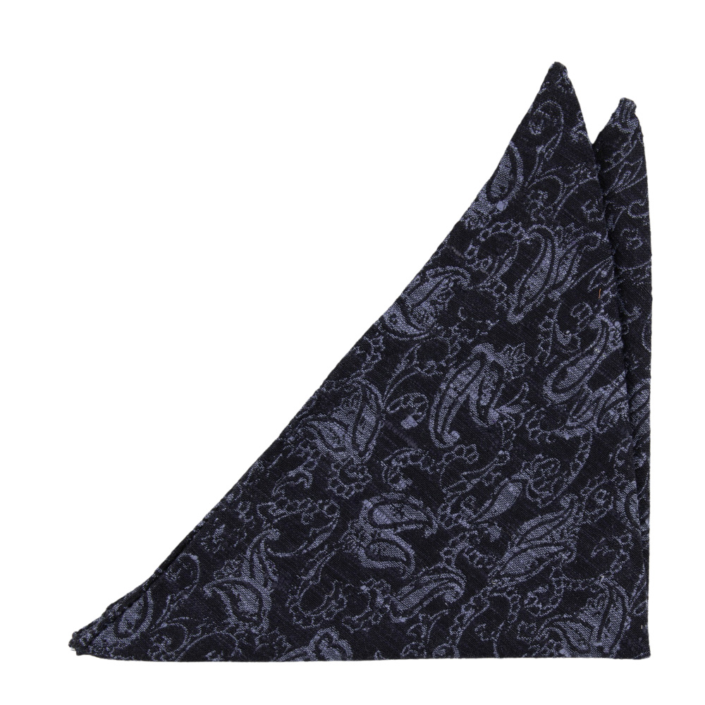 COMPAGNODISERA BLUE pocket square