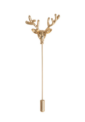 DEER GOLD lapel pin