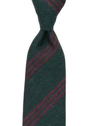 DRITTO HUNTER GREEN tie