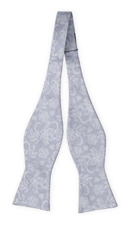 EVERAFTER DUSTY BLUE self-tie bow tie