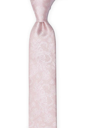 EVERAFTER Powder pink boy's tie medium
