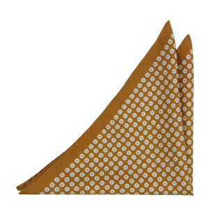 FAVOLOSA MUSTARD pocket square