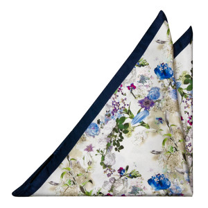 FESTOSO BLUE pocket square