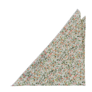FIRSTIMPRESSION RED pocket square