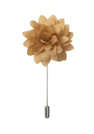 FLORET CHAMPAGNE GOLD lapel pin