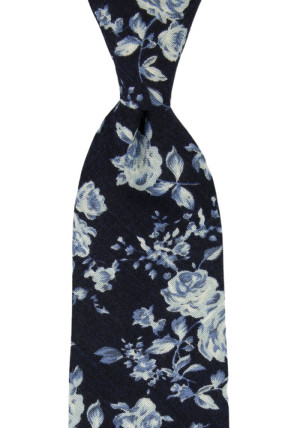 FONDOFYOU NAVY BLUE tie