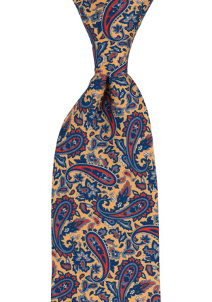 GOCCIOLE Yellow classic tie