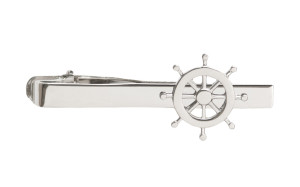 Helm SILVER tie bar