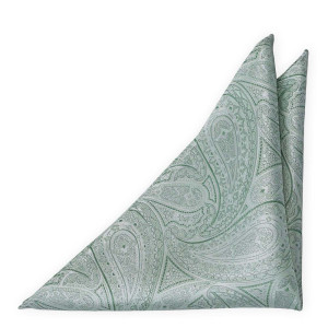 HONEYMOON PALE GREEN pocket square