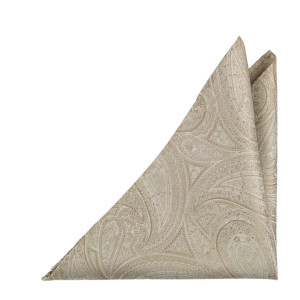 Honeymoon TAUPE pocket square