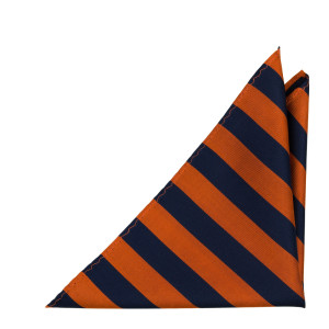 HYVENS ORANGE pocket square