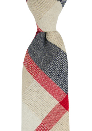 INTERWEAVE RED tie