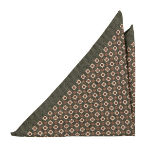 IRRESISTIBLE GREEN pocket square
