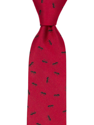 ANTBARON RED tie