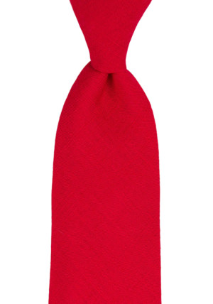BASKETVEIL RED tie