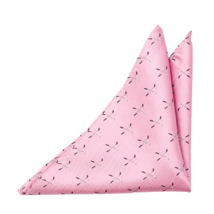 BIRDIESWINGER PINK pocket square