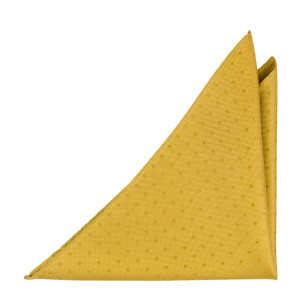 BRUDGUM GOLD pocket square