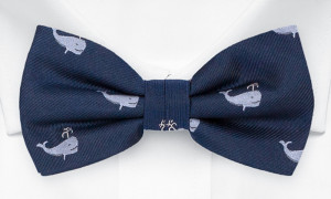 CACHALOT BLUE bow tie