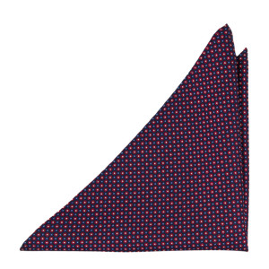 DANSGOLV RED pocket square