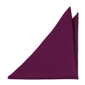 DIGGIDY AUBERGINE pocket square