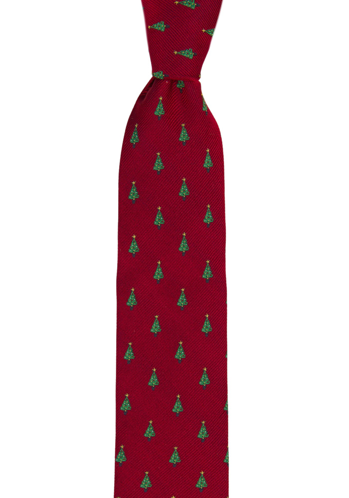DOPPAREDAN Red skinny tie