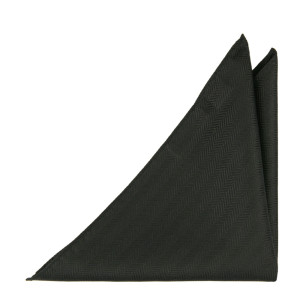 DRUMMEL BLACK pocket square