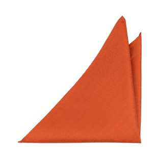 DRUMMEL ORANGE pocket square