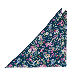 DUSKYBLOOM BLUE pocket square