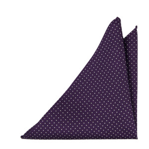 HAGELSTORM PURPLE pocket square