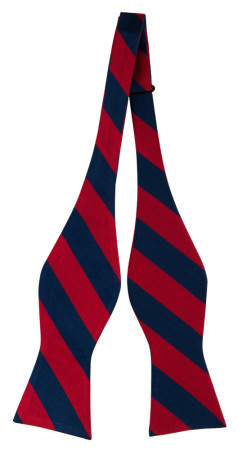 HYVENS RED self-tie bow tie