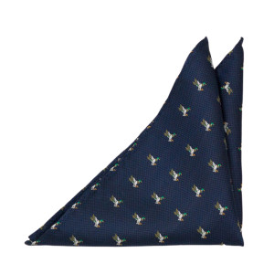 MARSHMALLARD BLUE pocket square