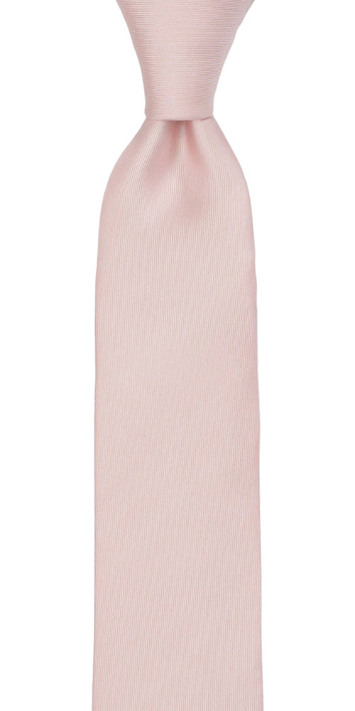 SOLID Dusty pink boy's tie medium