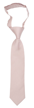 SOLID Dusty pink boys tie small pre-tied