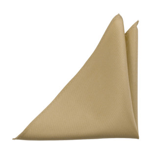 SOLID Khaki pocket square