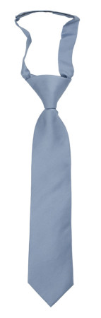 SOLID Light blue boys tie small pre-tied