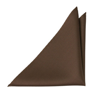 SOLID Light umber pocket square