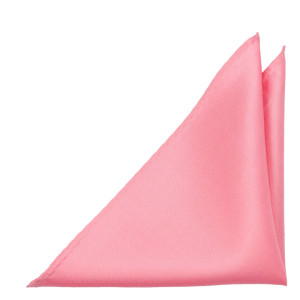 SOLID Pink pocket square
